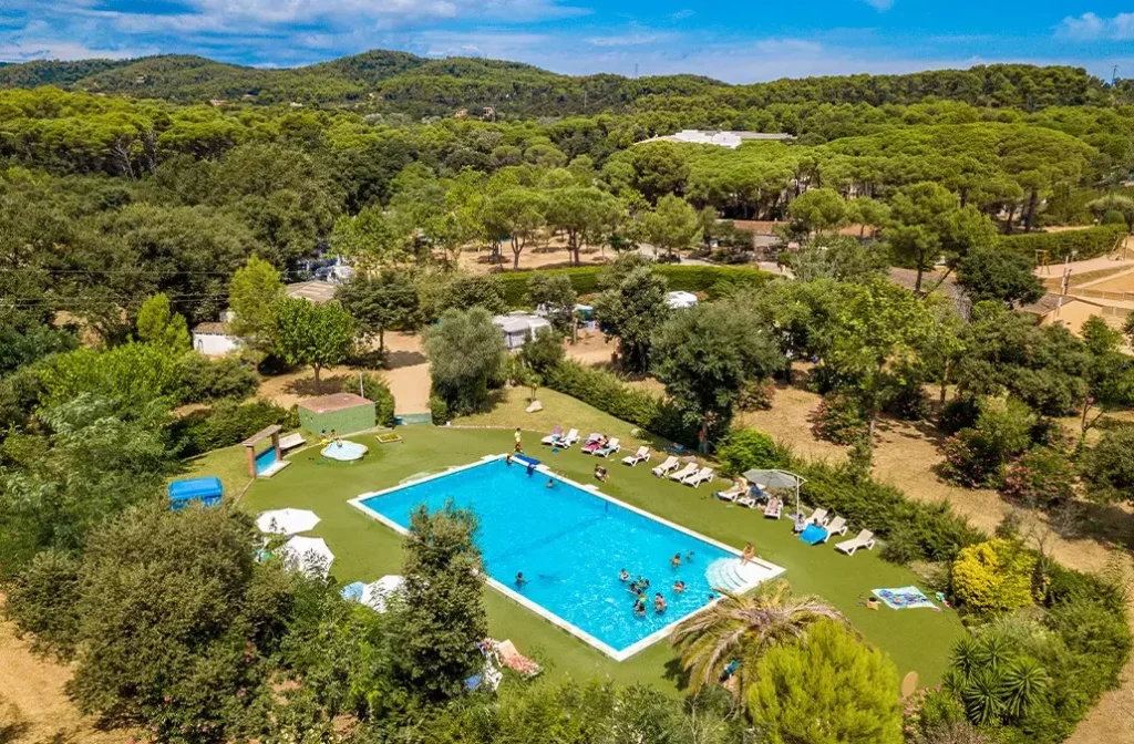 Camping 3 Estrella Palamos bovenaanzicht