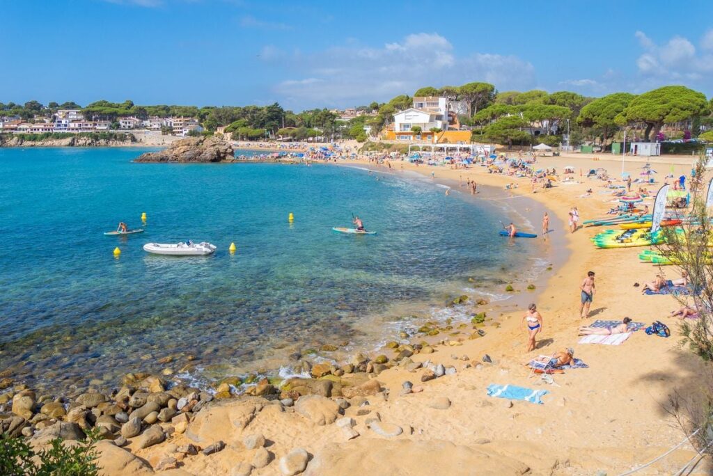 Camping Internacional Palamos stranden