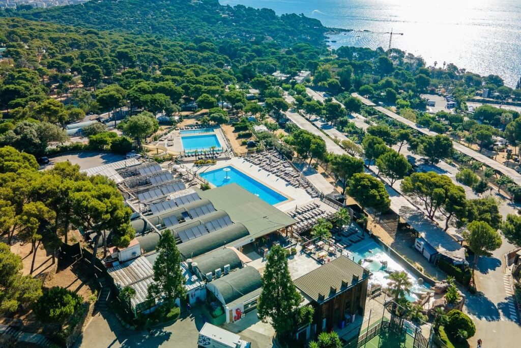 Camping internacional calonge aan de costa brava