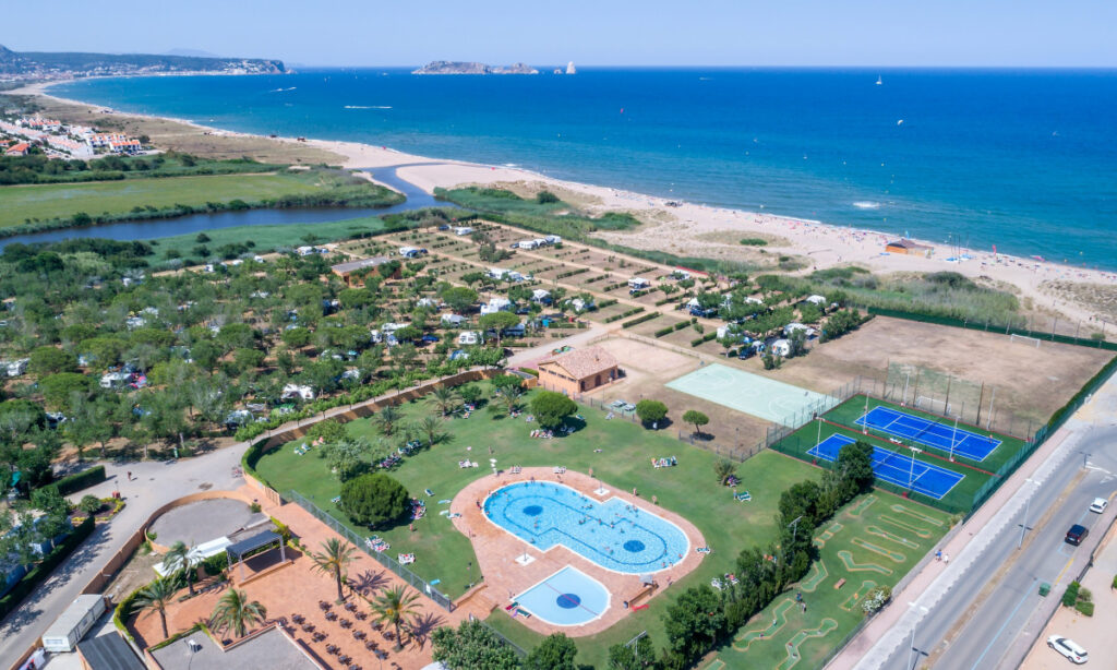 Camping Playa Brava bovenaanzicht